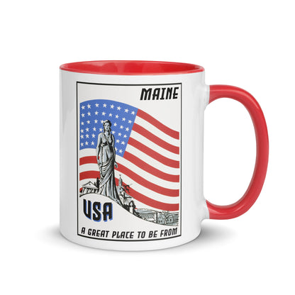 USA Coffee Mug Maine