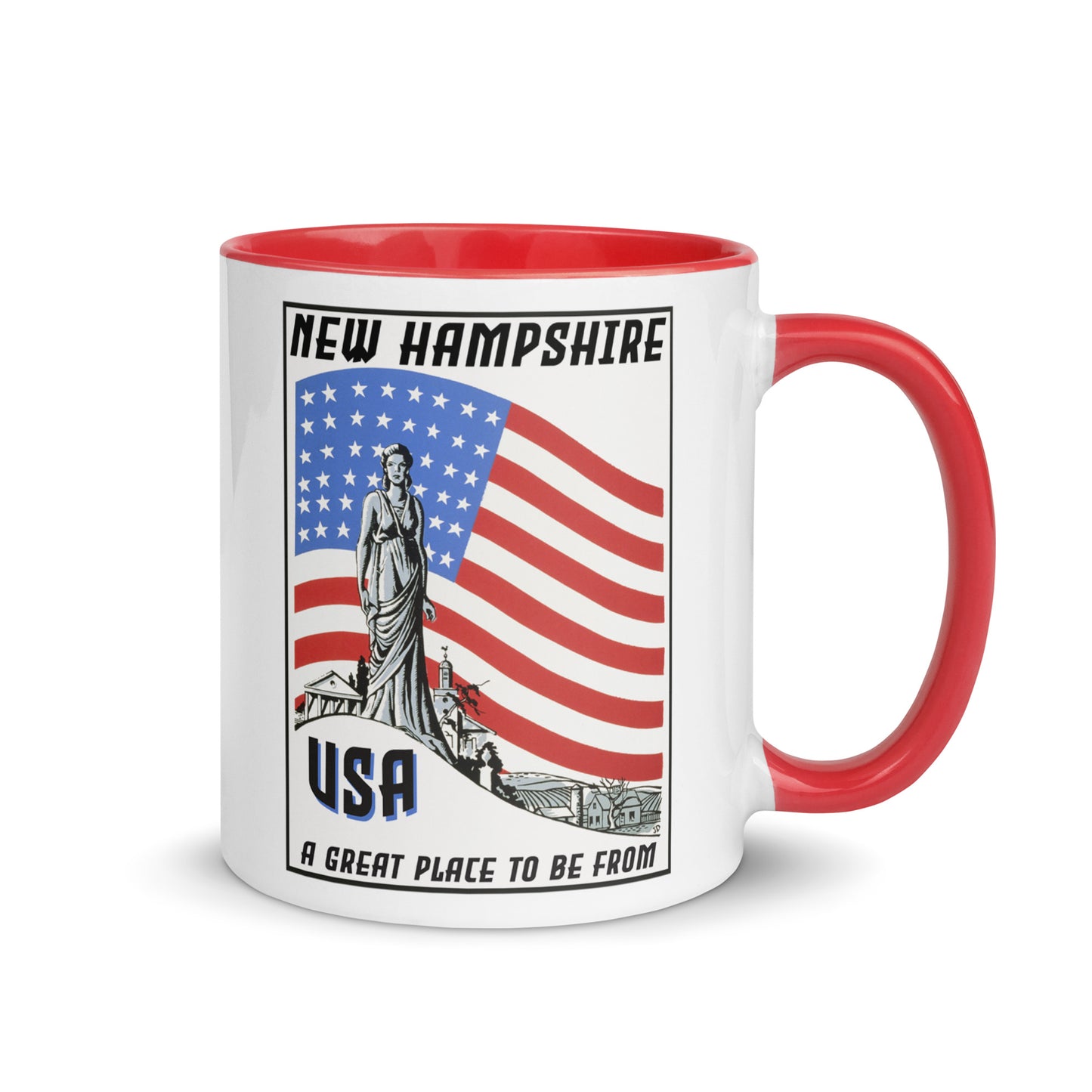 USA Coffee Mug New Hampshire