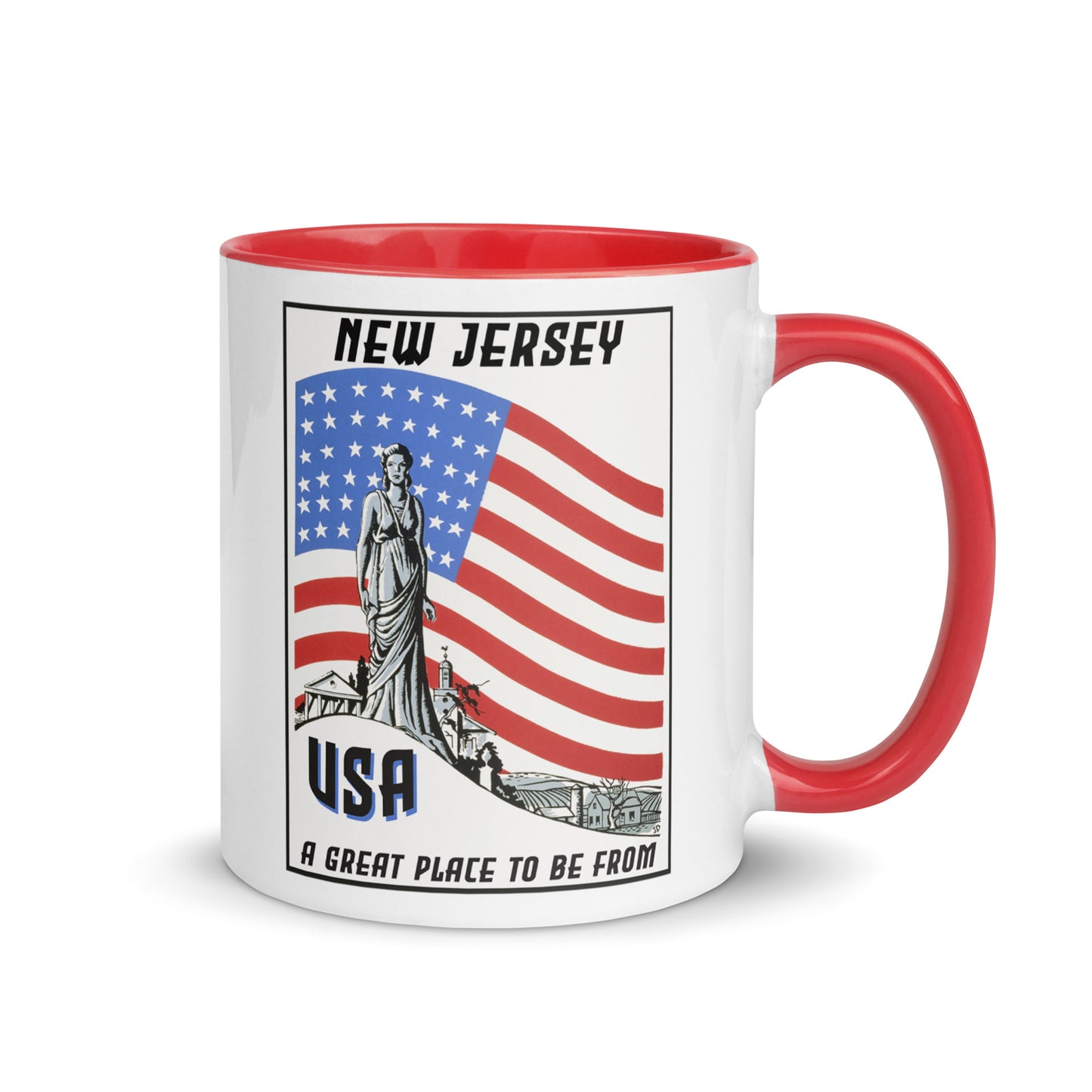 USA Coffee Mug New Jersey