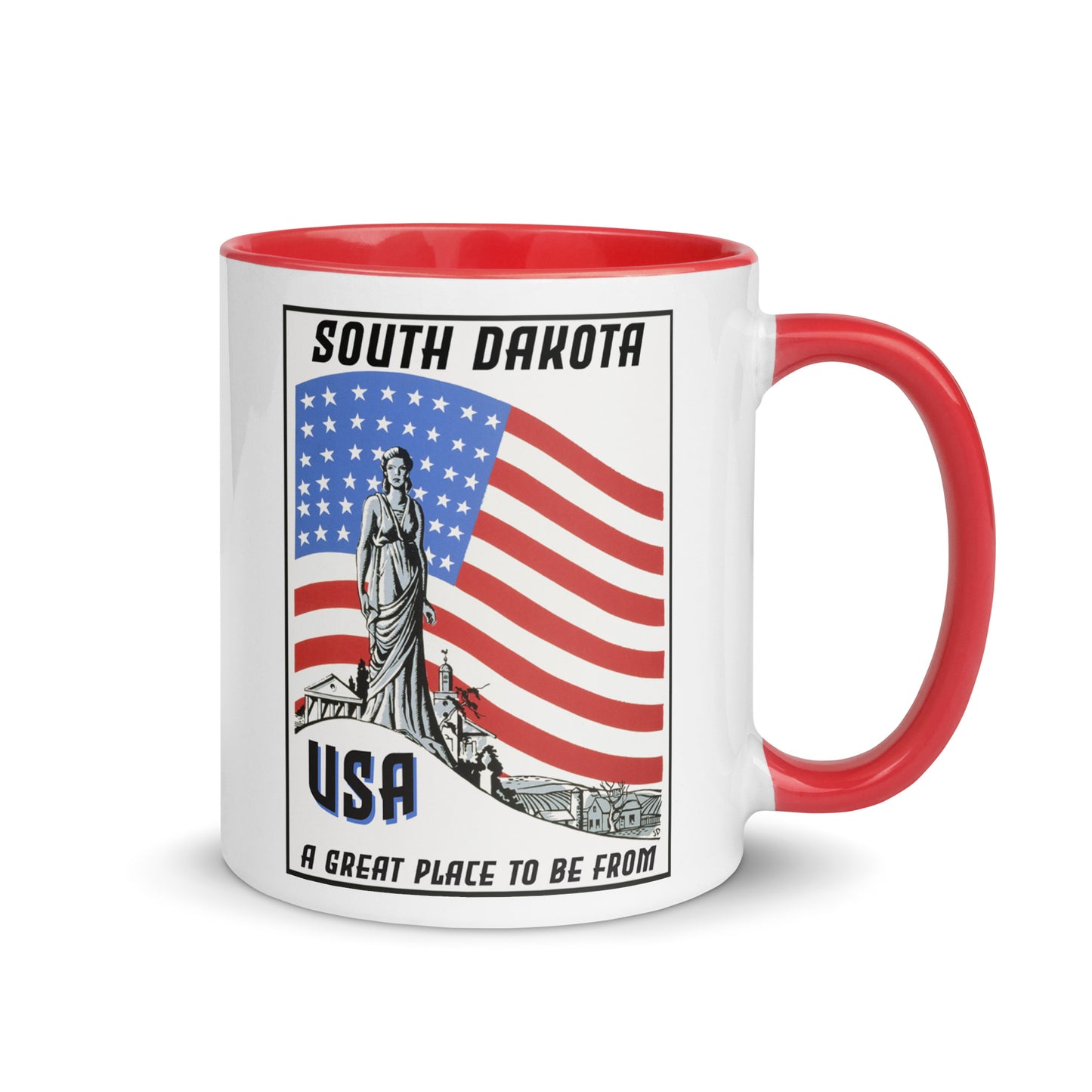 USA Coffee Mug South Dakota