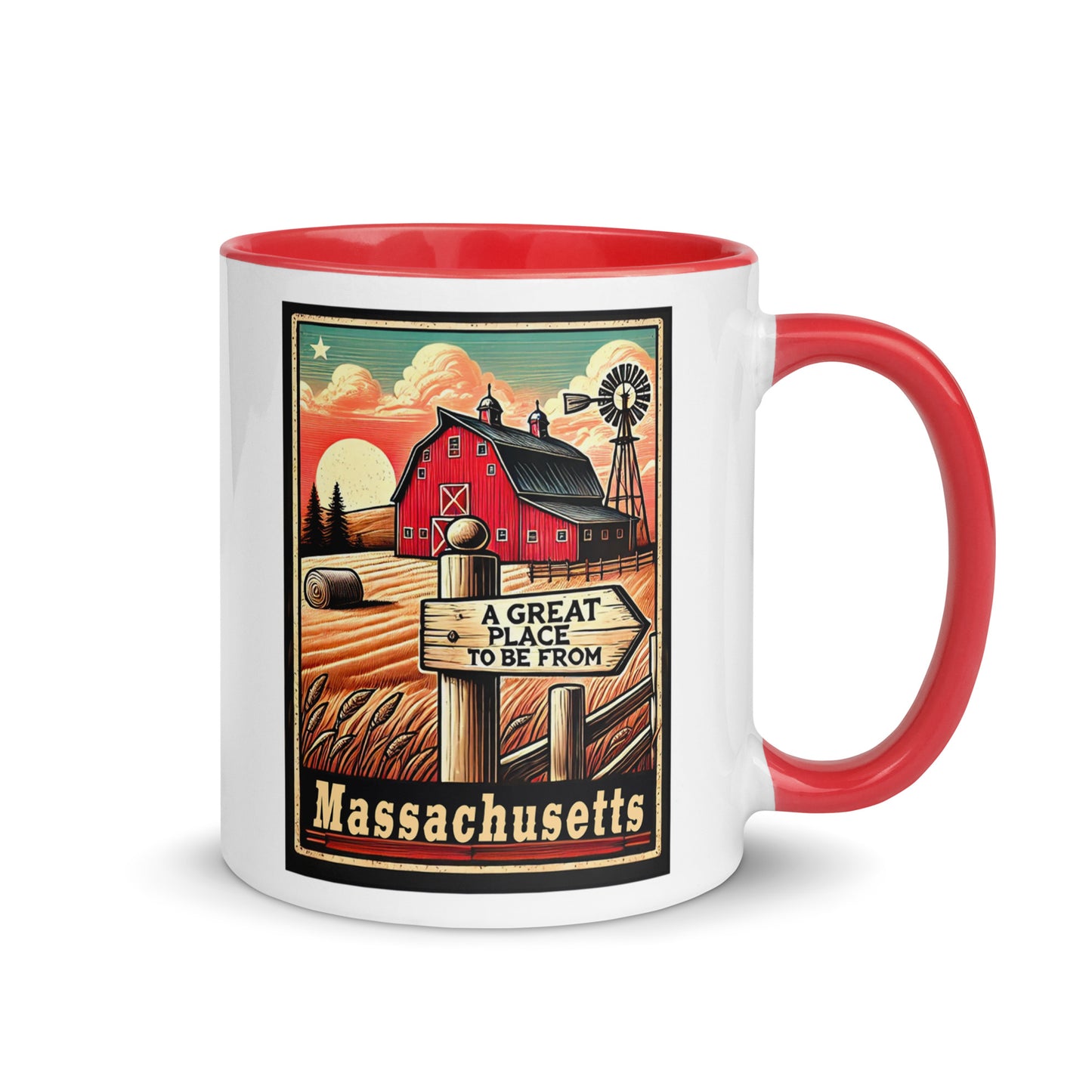 Fields of Home Coffee Mug Massachusetts