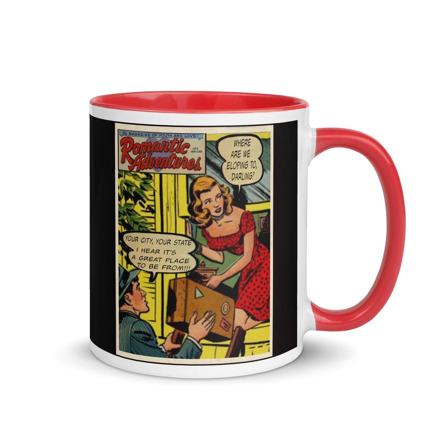 Runaway Romance Coffee Mug Custom