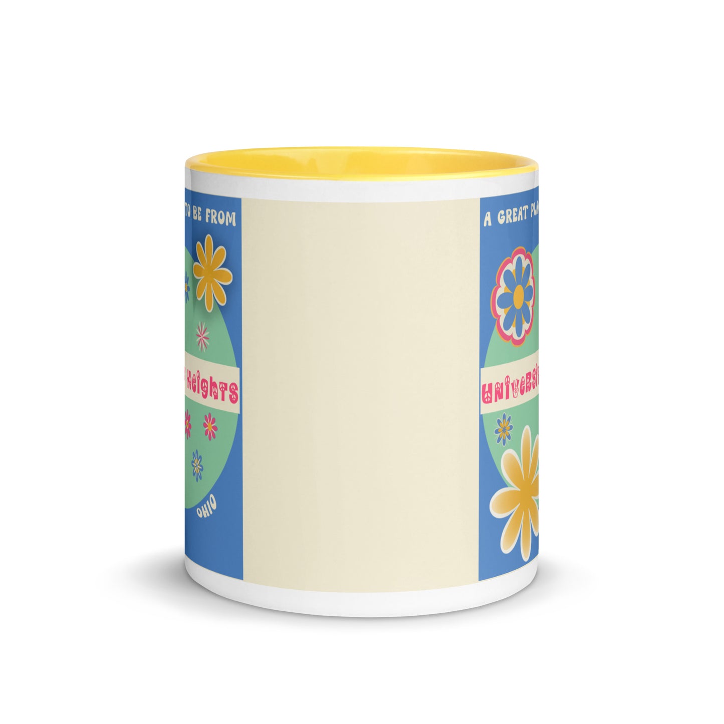 Flower Power Coffee Mug Ohio University Heights