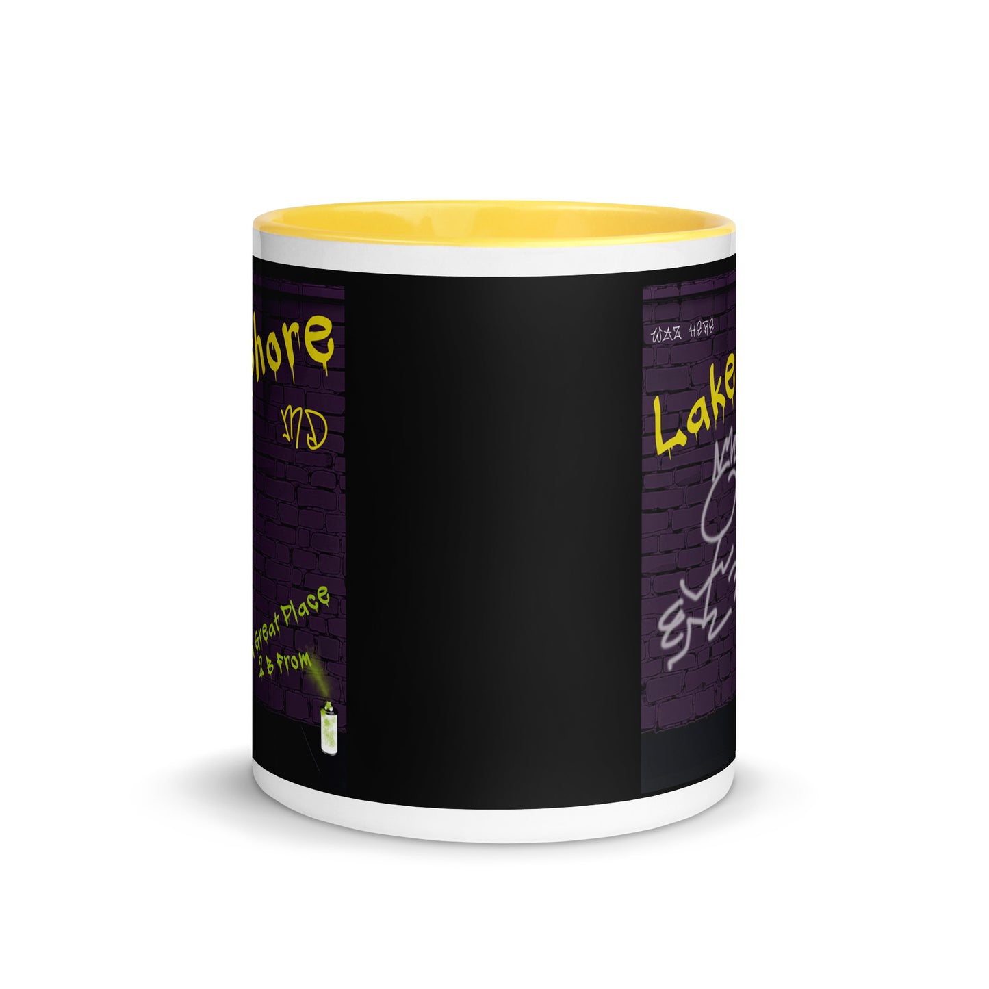 Graffiti Coffee Mug Maryland Lake Shore