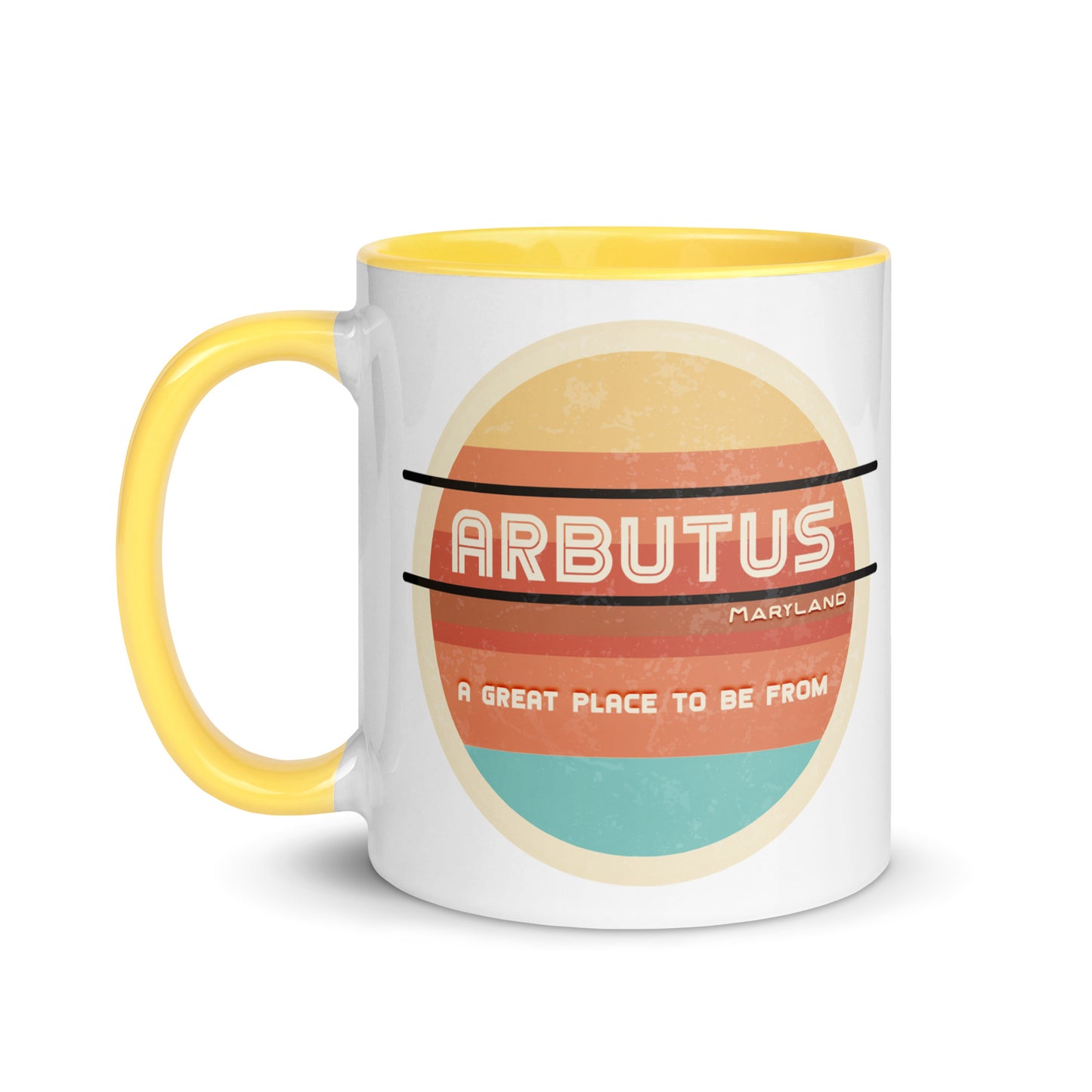 70s Coffee Mug Maryland Arbutus