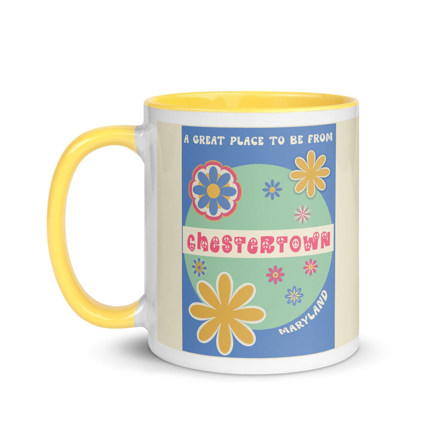 Flower Power Coffee Mug Maryland Chestertown