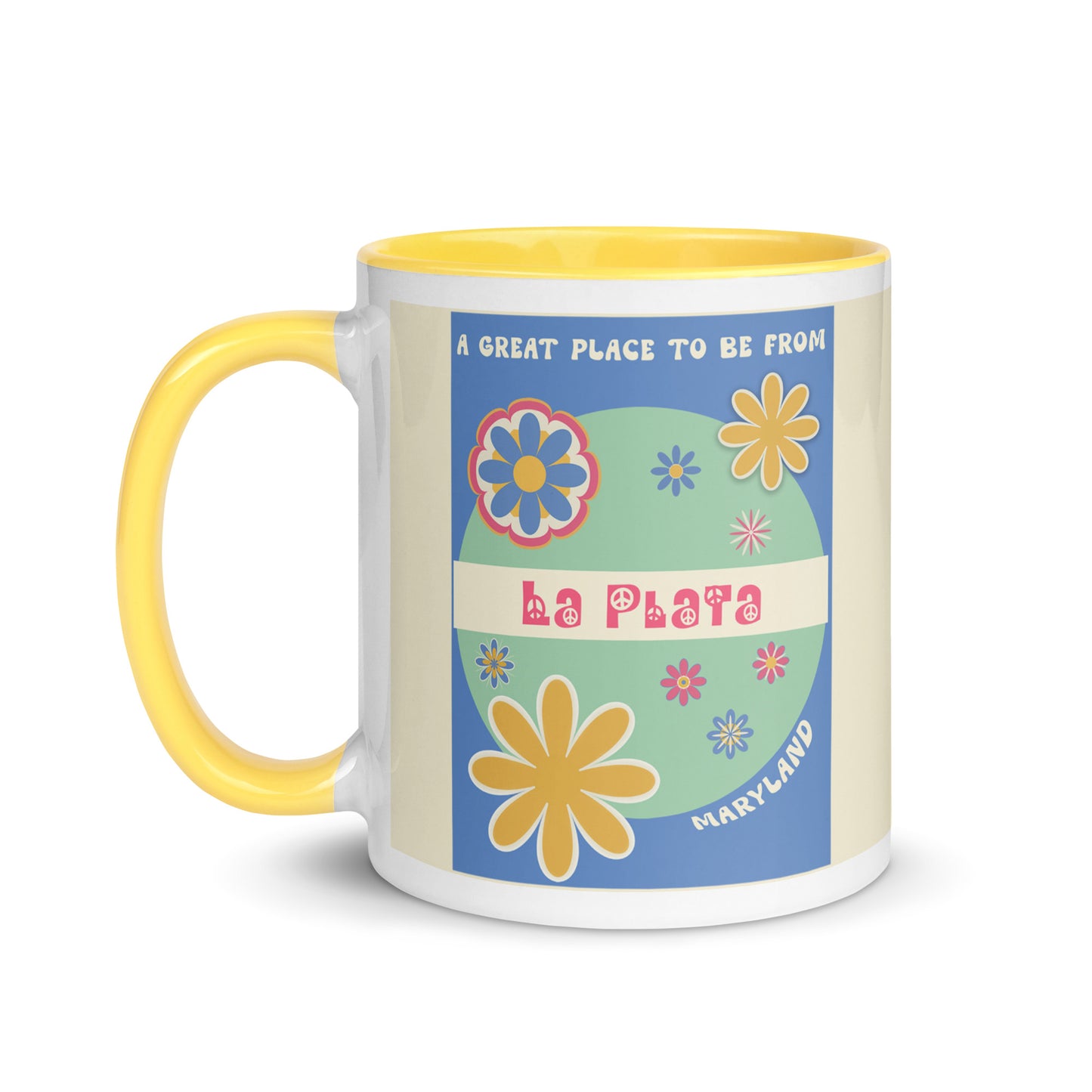 Flower Power Coffee Mug Maryland La Plata