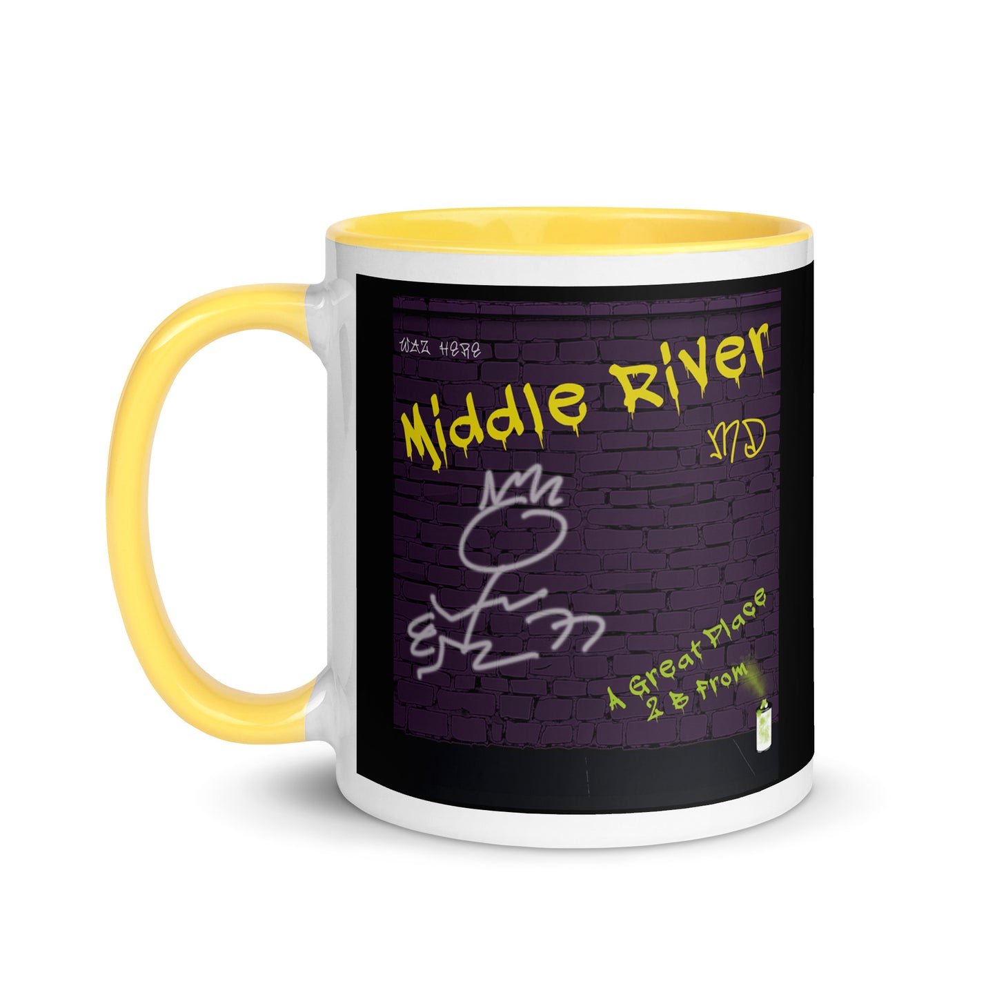 Graffiti Coffee Mug Maryland Middle River