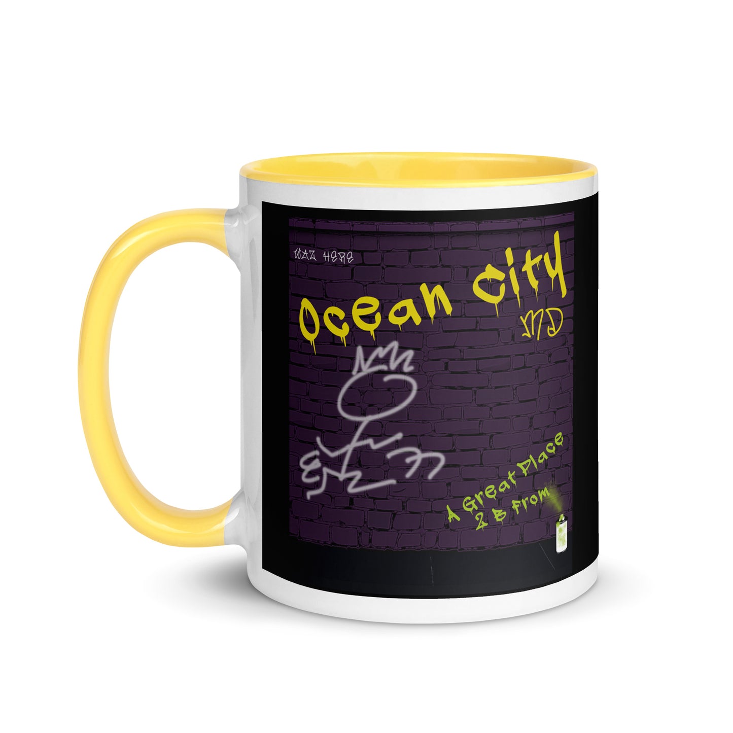 Graffiti Coffee Mug Maryland Ocean City