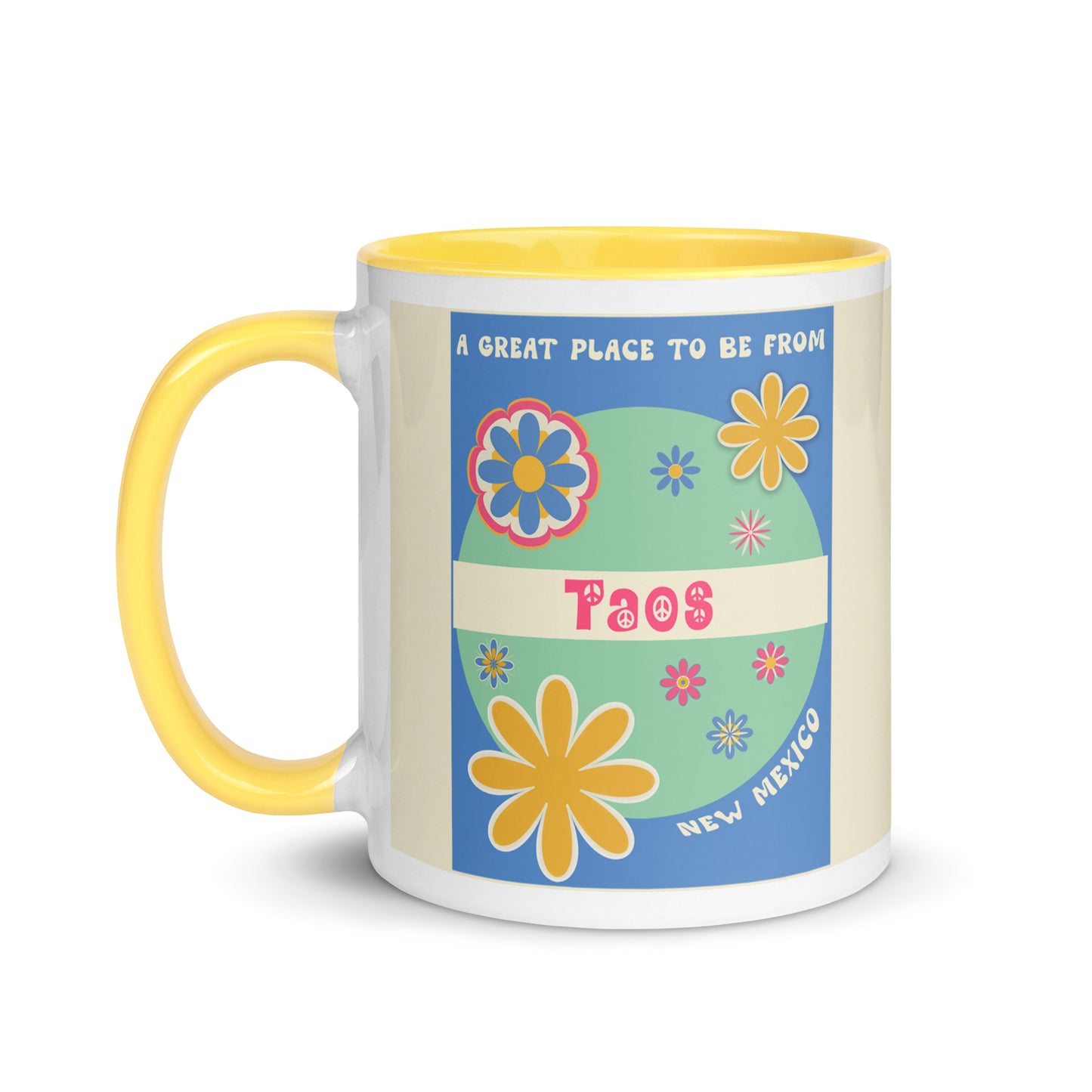 Flower Power Coffee Mug New Mexico Taos