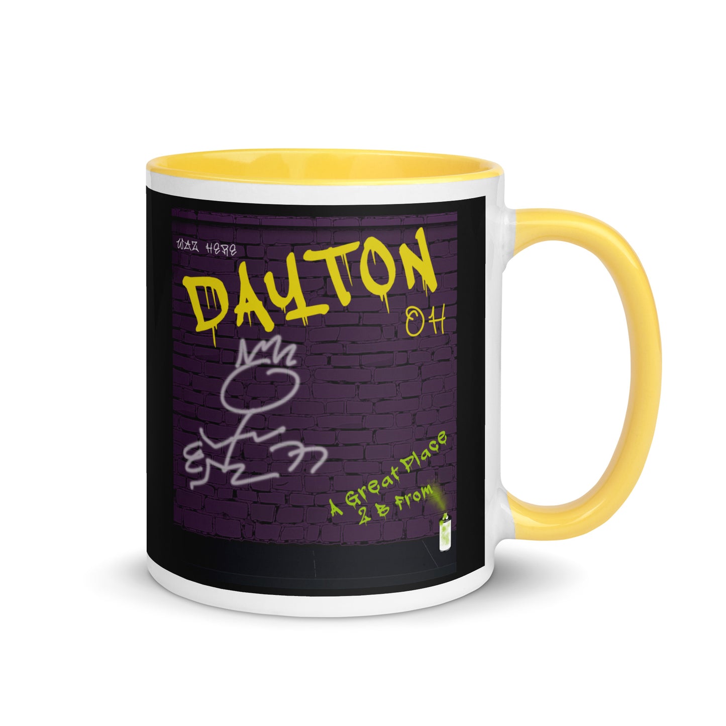 Graffiti Coffee Mug Ohio Dayton