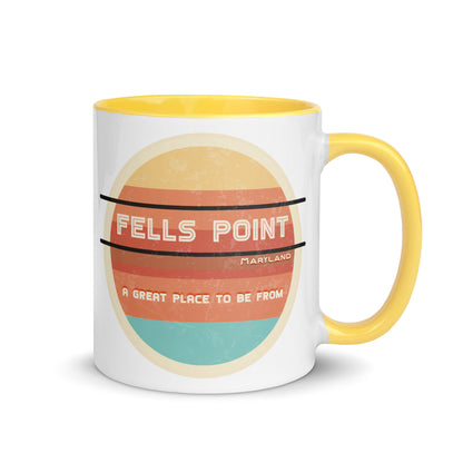 70s Coffee Mug Maryland Fells Point