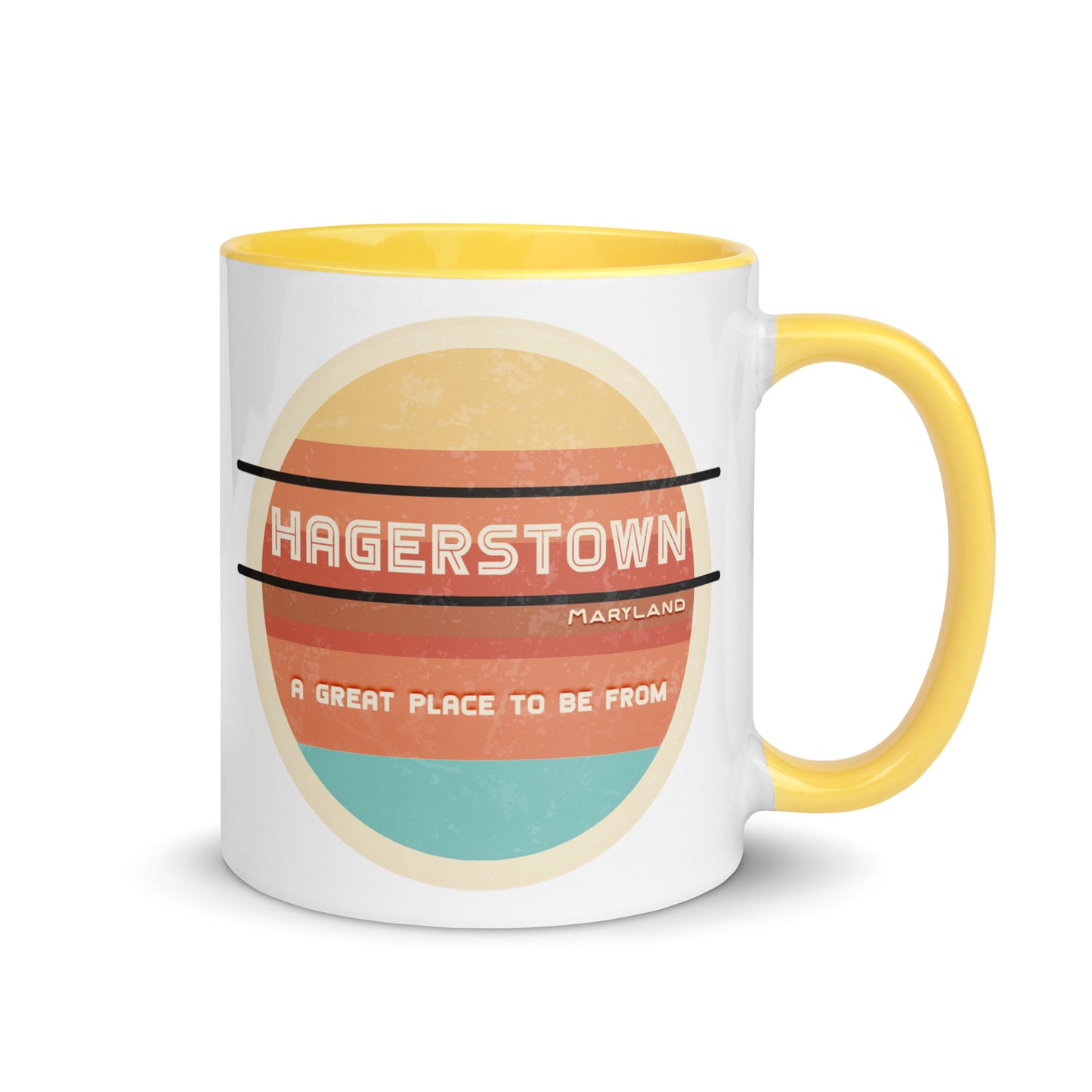 70s Coffee Mug Maryland Hagerstown