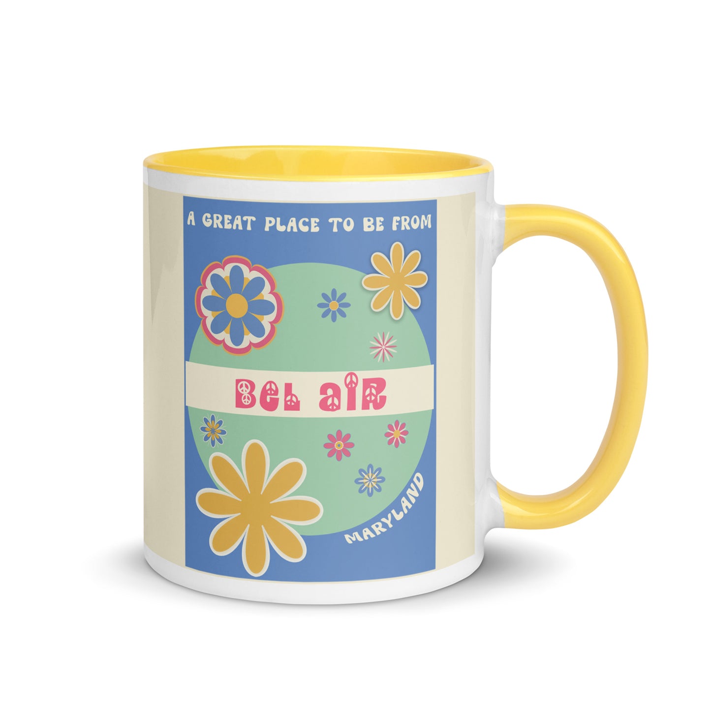 Flower Power Coffee Mug Maryland Bel Air