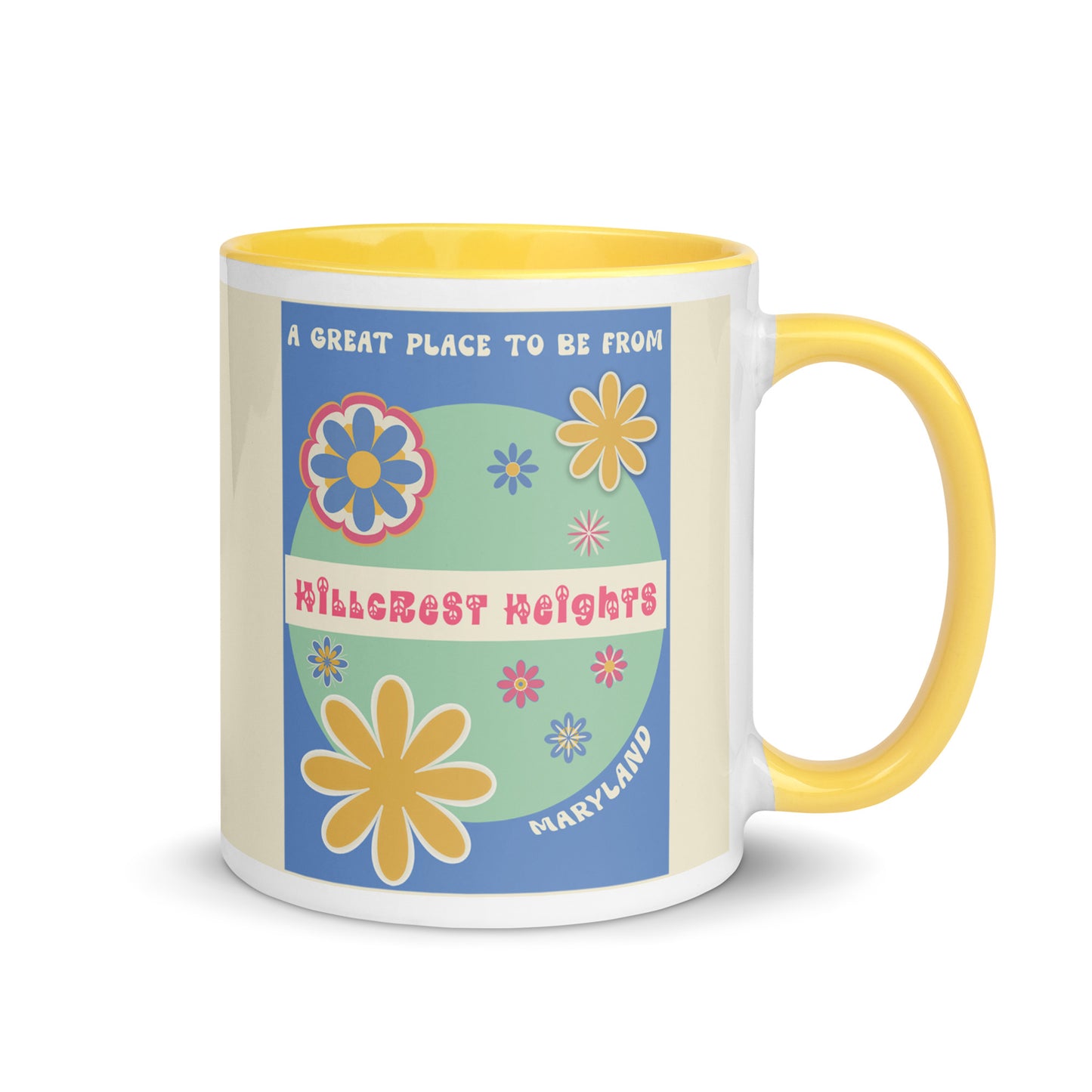 Flower Power Coffee Mug Maryland Hillcrest Heights