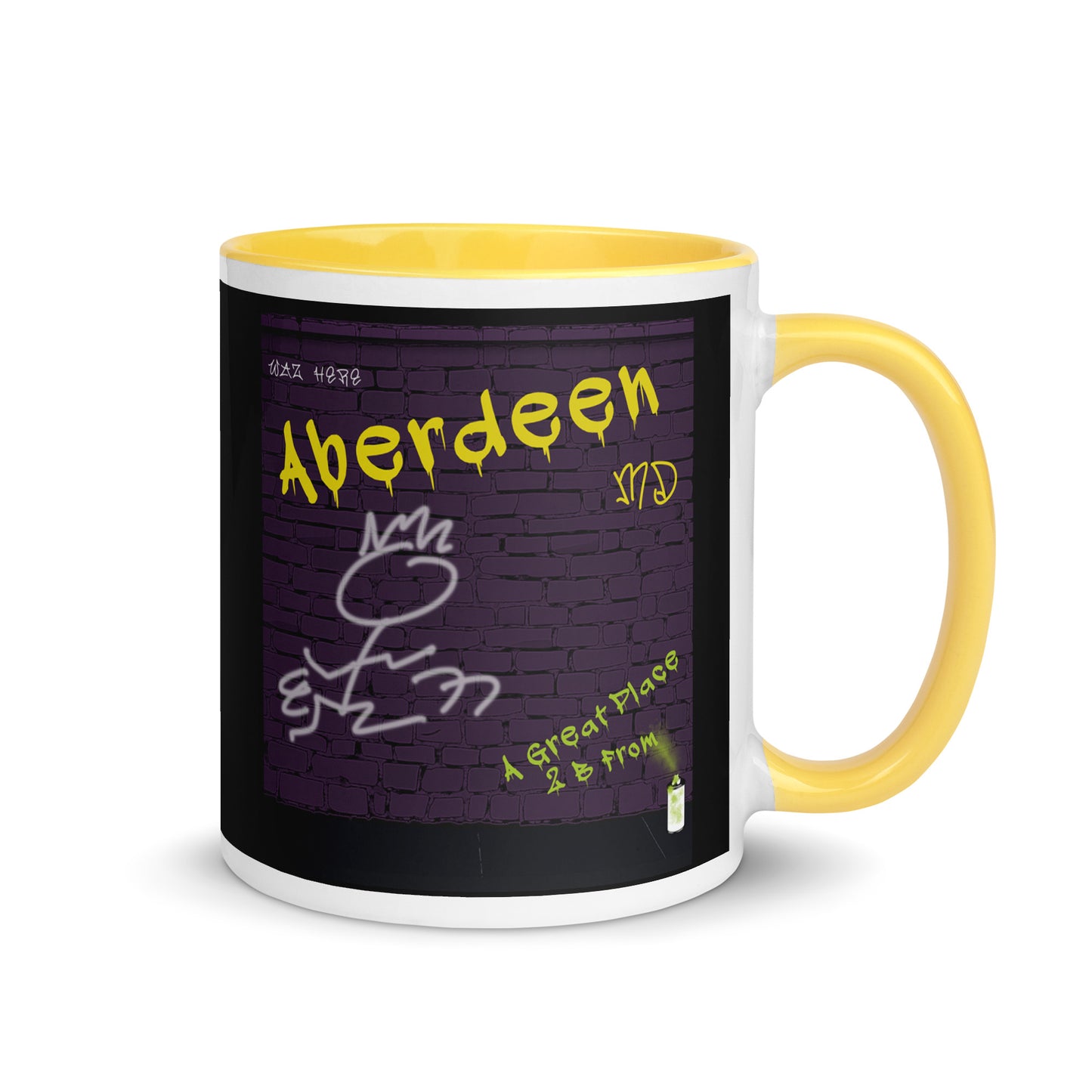 Graffiti Coffee Mug Maryland Aberdeen