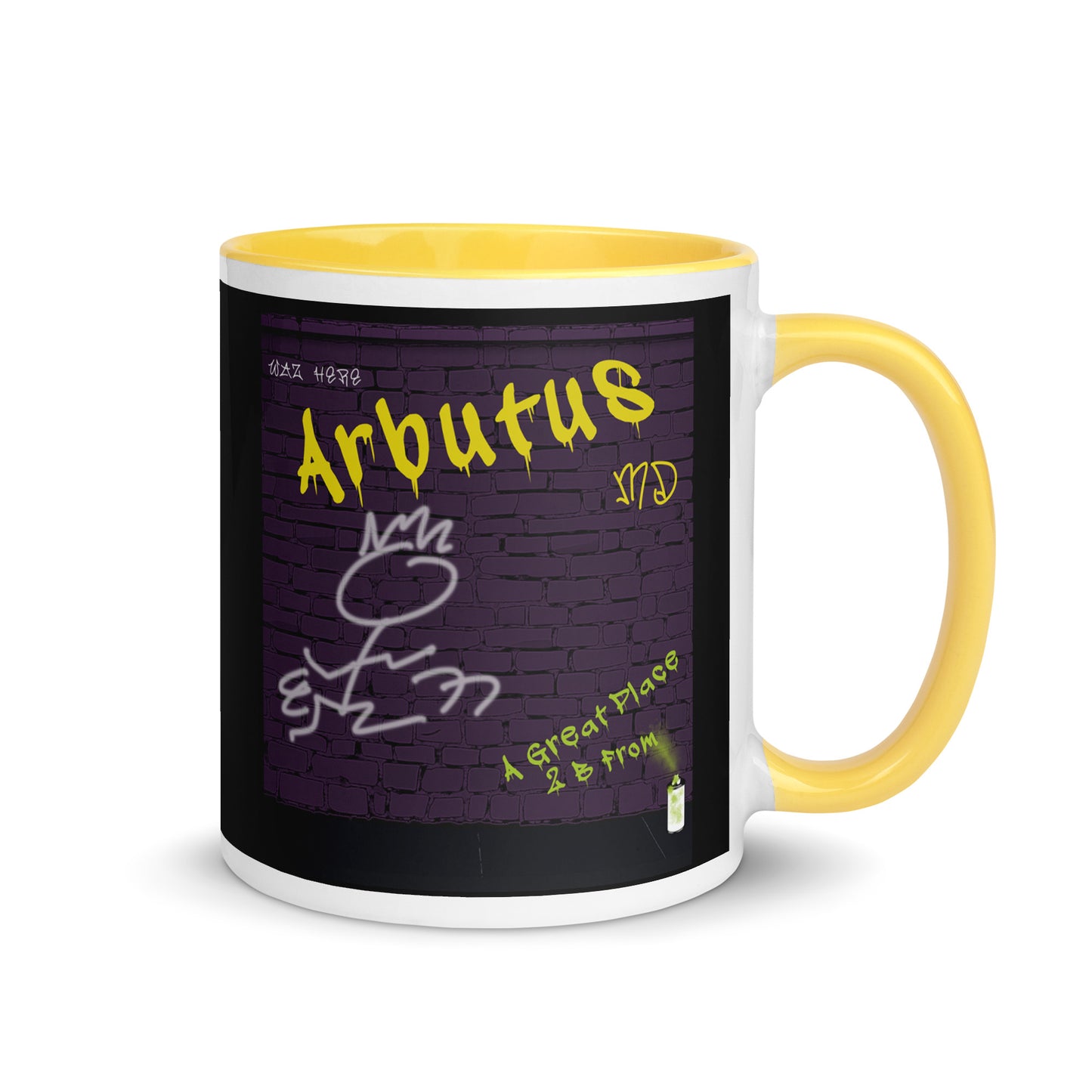 Graffiti Coffee Mug Maryland Arbutus