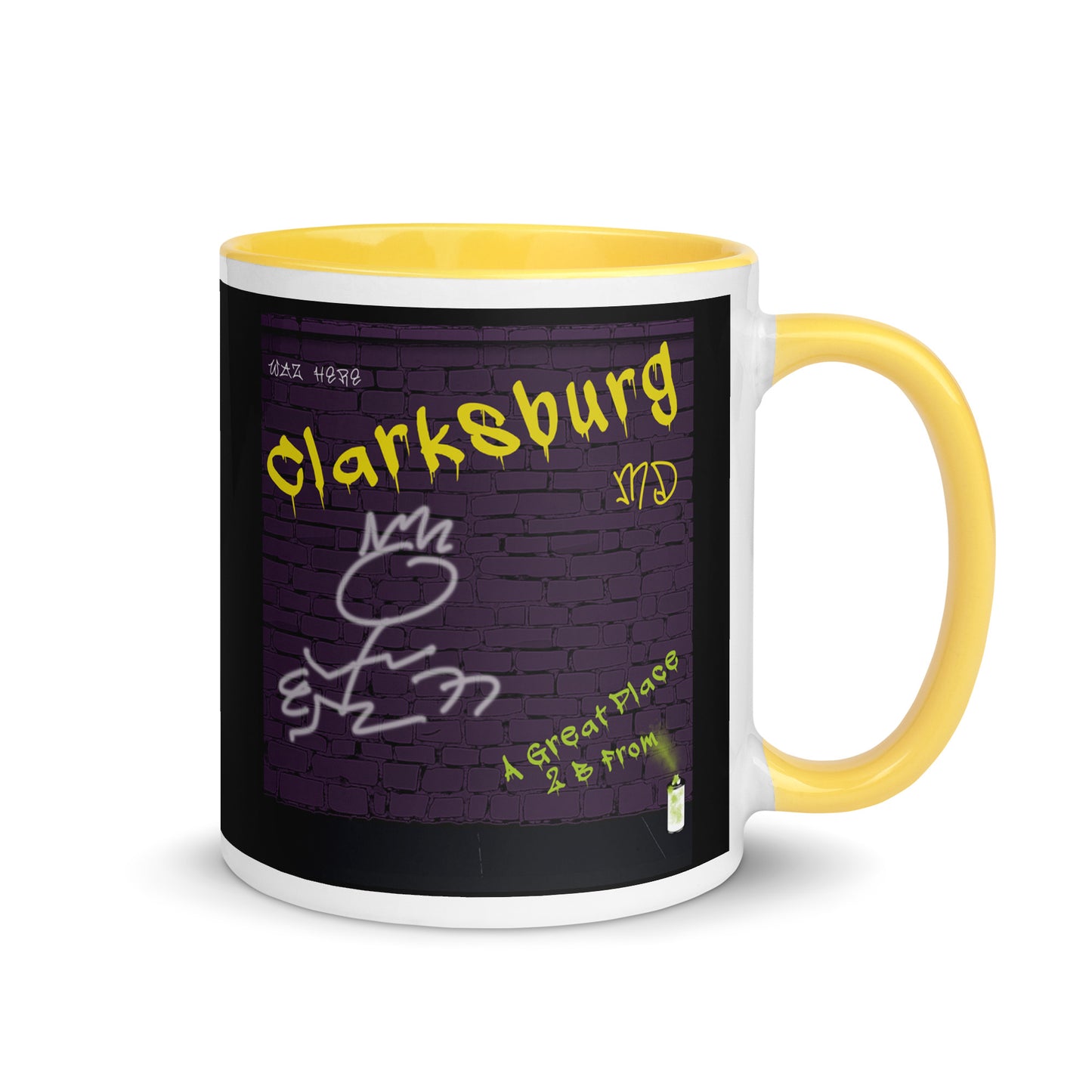 Graffiti Coffee Mug Maryland Clarksburg