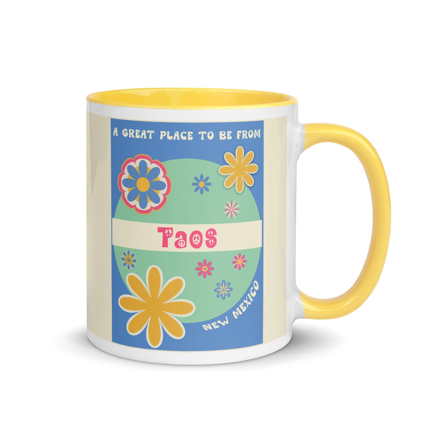 Flower Power Coffee Mug New Mexico Taos