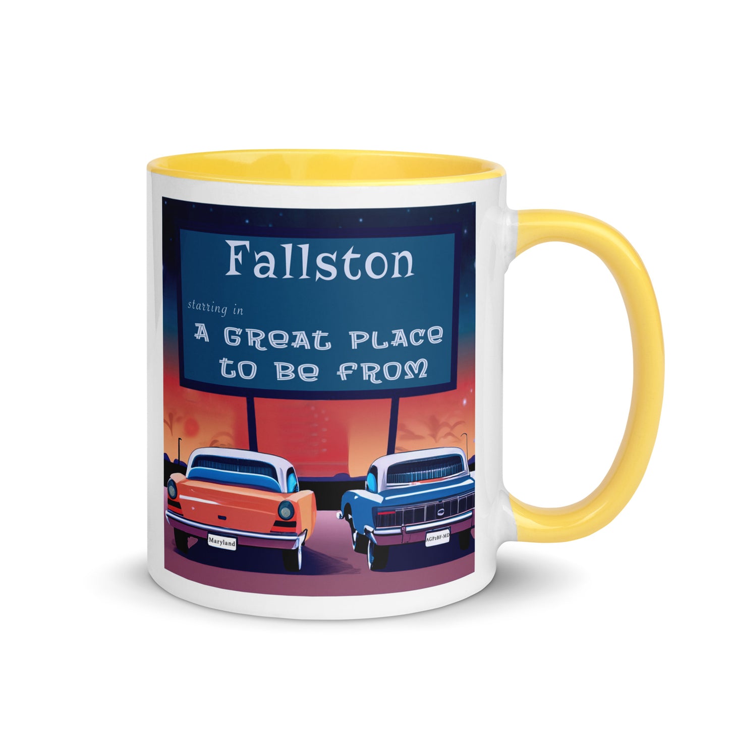 Drive-In Coffee Mug Maryland Fallston