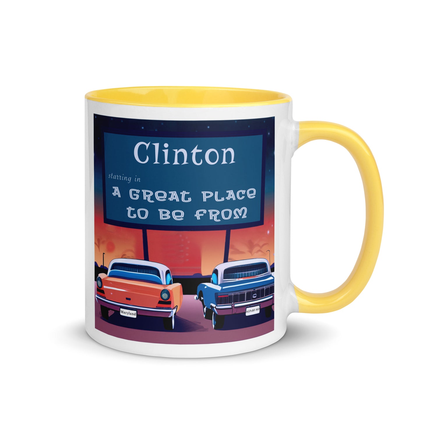 Drive-In Coffee Mug Maryland Clinton