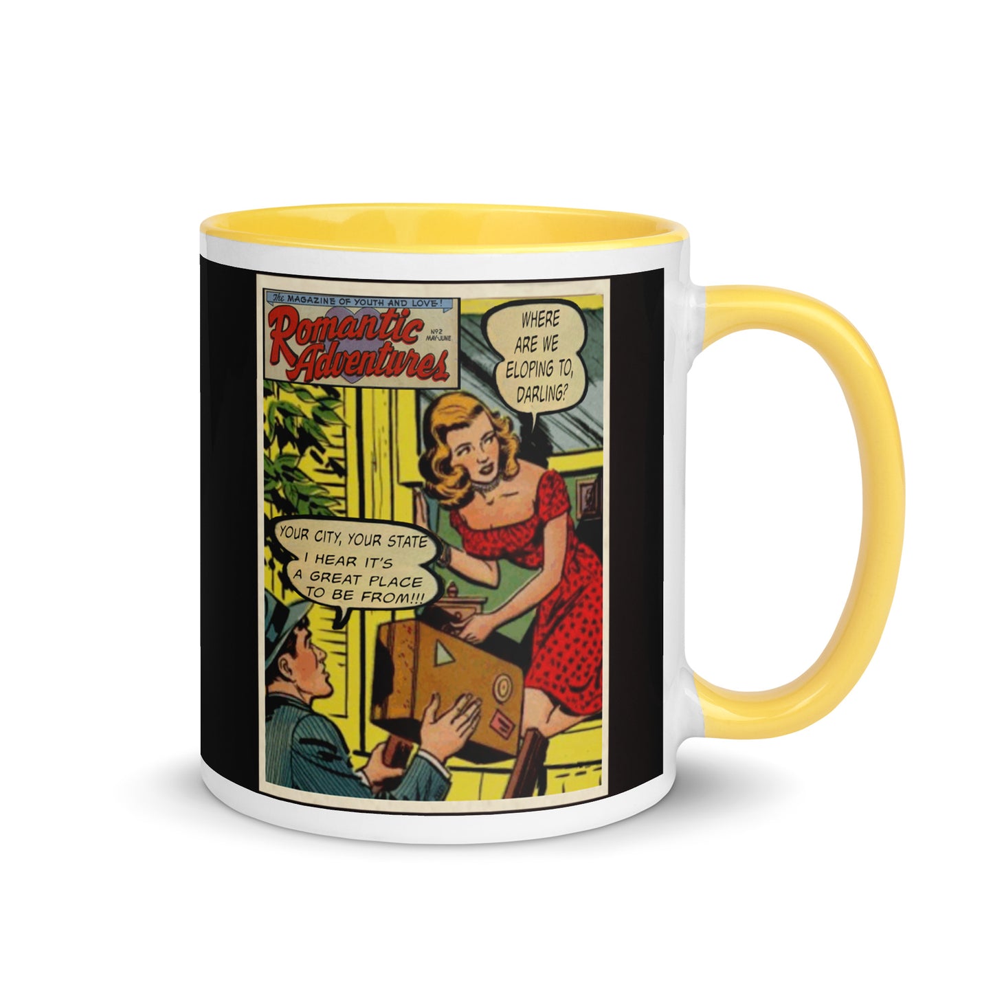 Runaway Romance Coffee Mug Custom