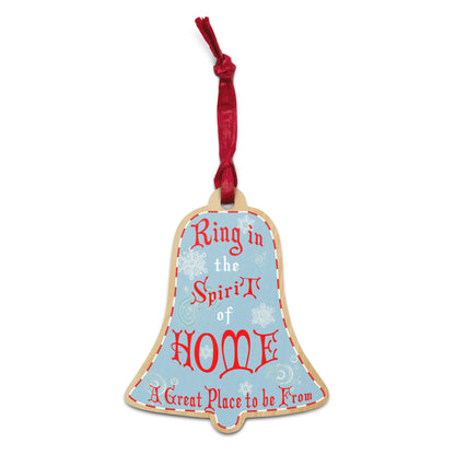 Spirit of Home Bell Christmas Ornament