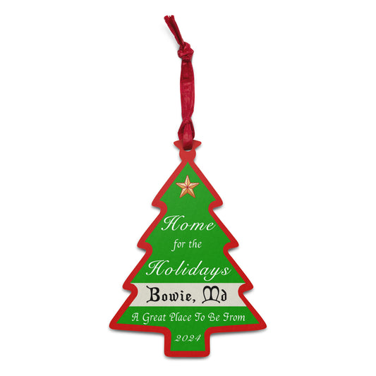 Home for the Holidays Christmas Tree Ornament Maryland Bowie